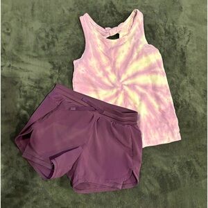 Girls Shorts and Tank - All in Motion & Cat & Jack size 6/6x